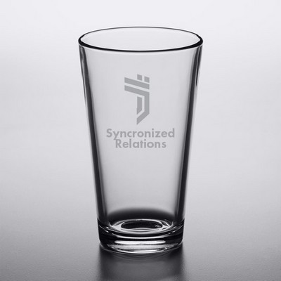 Laser Engraved Libbey® Restaurant Basics 20 oz. Mixing Glass